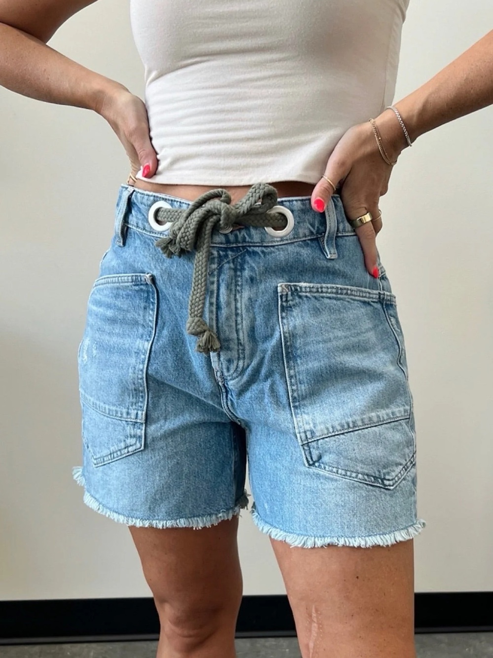 We The Free Moxie Barrel Shorts SZ 27